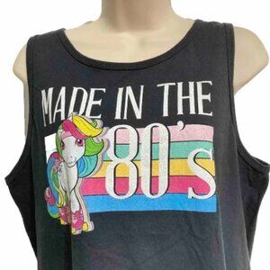 MY LITTLE PONY Moonstone Made in the 80s Rainbow Retro Tank Top Unisex Medium